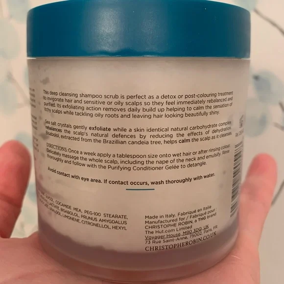 Christophe Robin Cleansing Purifying Scrub